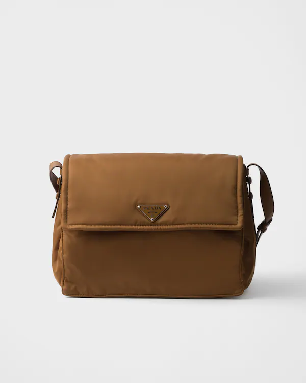 Bolso bandolera grande acolchado Re-Nylon Prada
