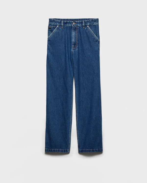 Pantalones de mezclilla clara