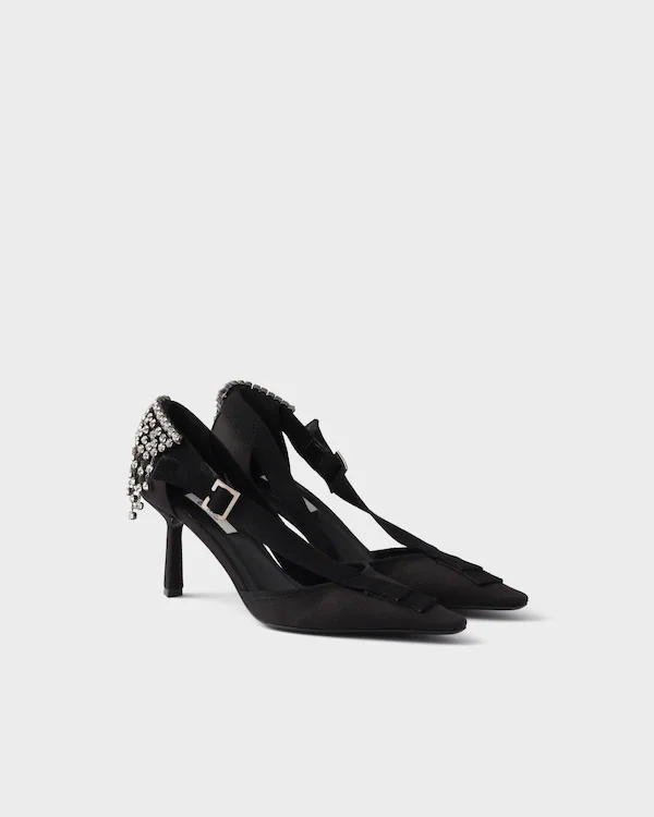 Zapatillas de lona con cristales