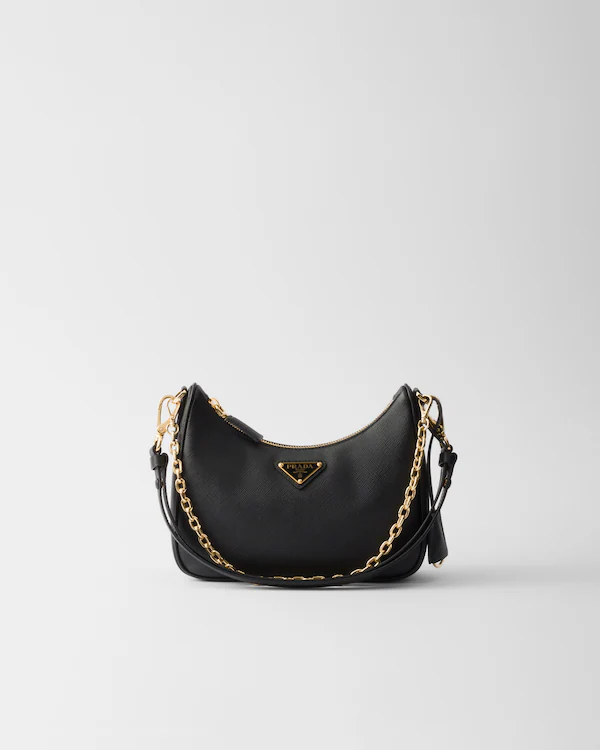 Bolso mini de cuero Saffiano Prada Re-Edition