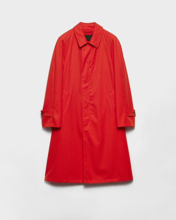 Chaqueta de gabardina técnica