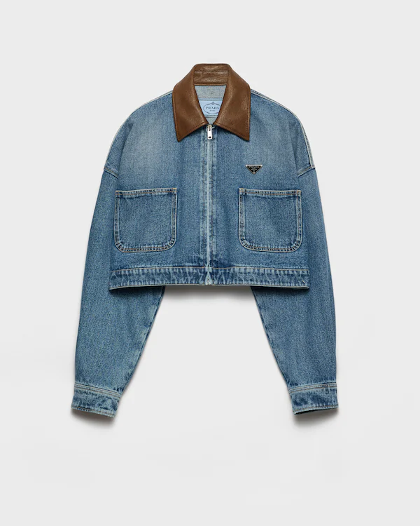 Chaqueta vaquera corta