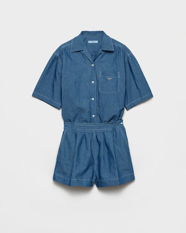 Mono chambray