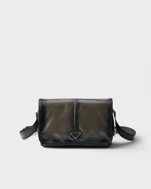 Bolso bandolera de cuero envejecido