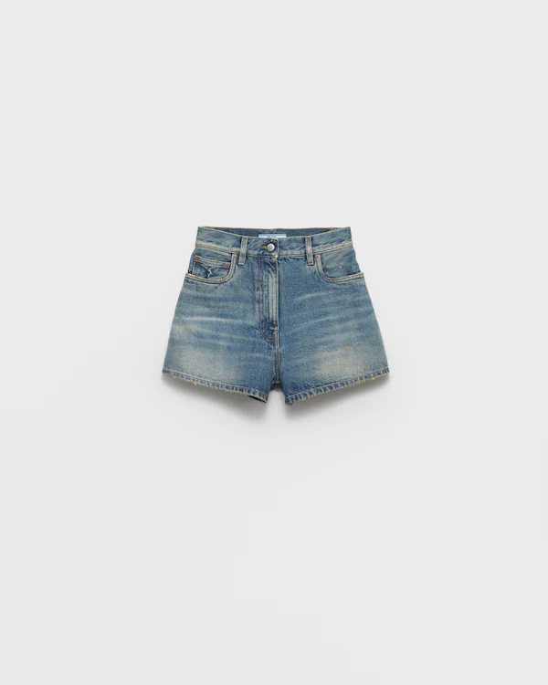 Pantalones cortos de mezclilla