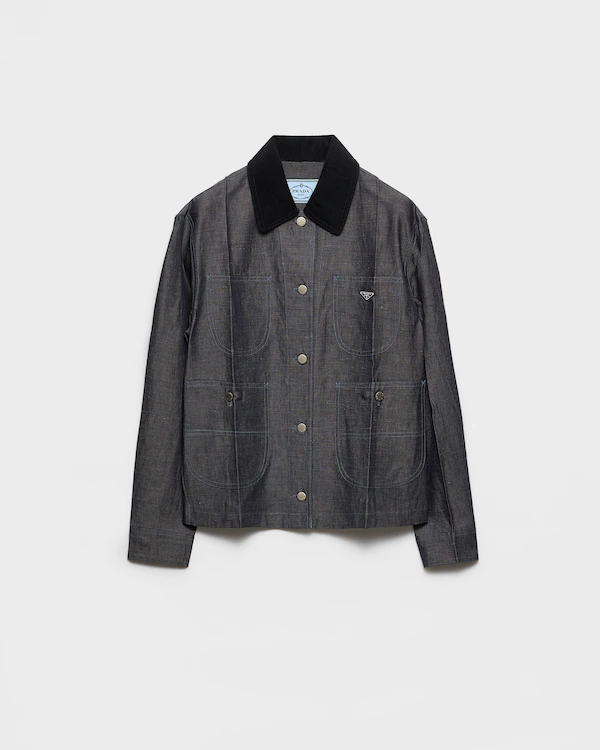 Chamarra de chambray