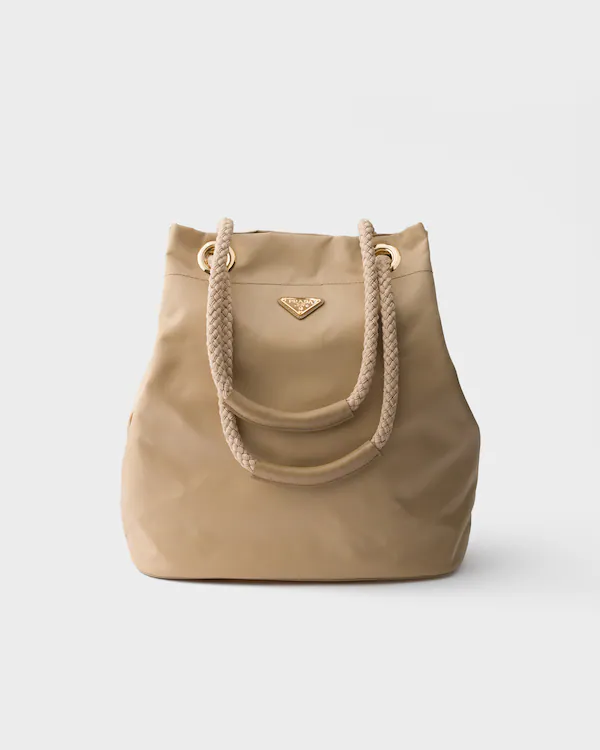 Bolso bucket grande Re-Nylon Prada Mariner