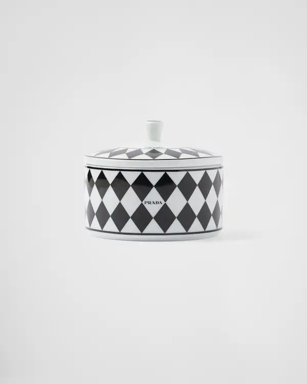 Caja de porcelana - Damero
