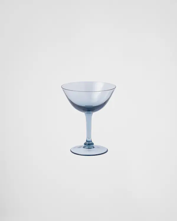 Juego de dos copas de champán de cristal - Nueva York