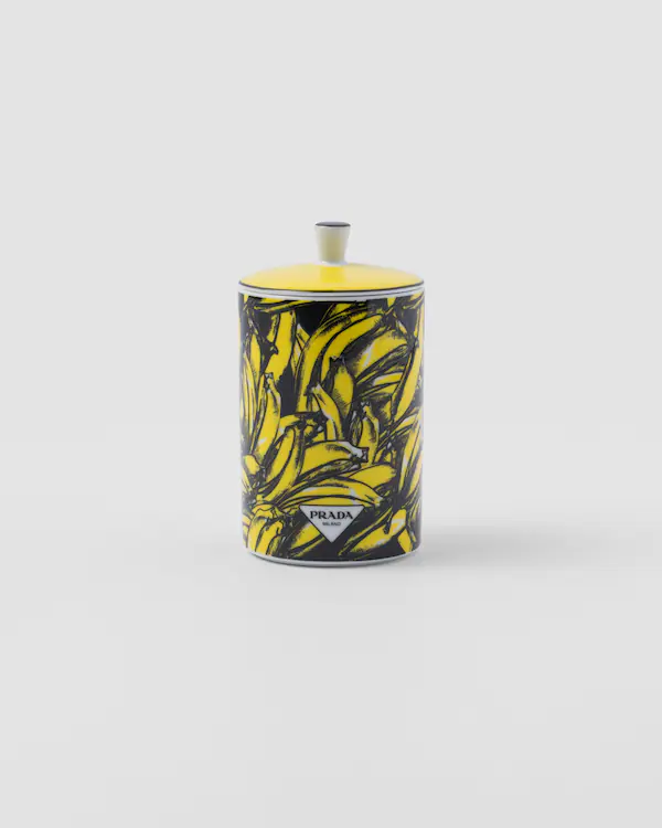 Vela aromática de porcelana - Plátano