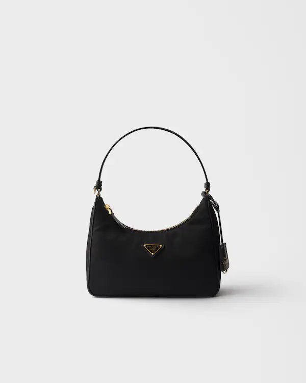 Bolso mini Re-Edition 2005 de Prada con Re-Nylon y piel Saffiano