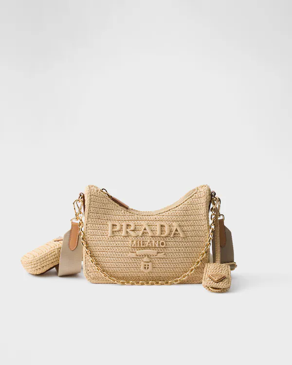 Bolso de ganchillo Prada Re-Edition 2005