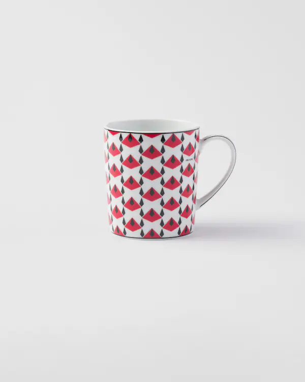 Taza de porcelana - Rojo Viena