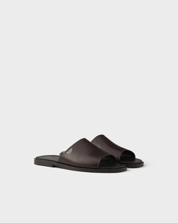Zapatillas de cuero