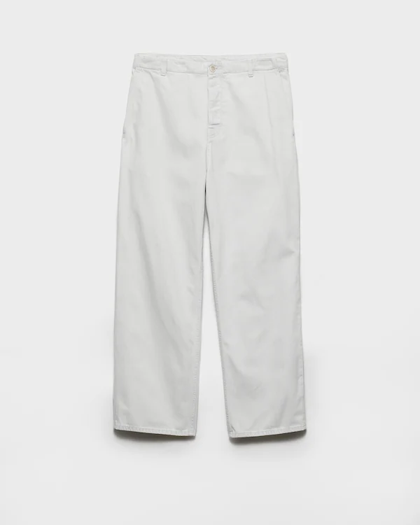 Pantalones vaqueros de denim blanqueado regular