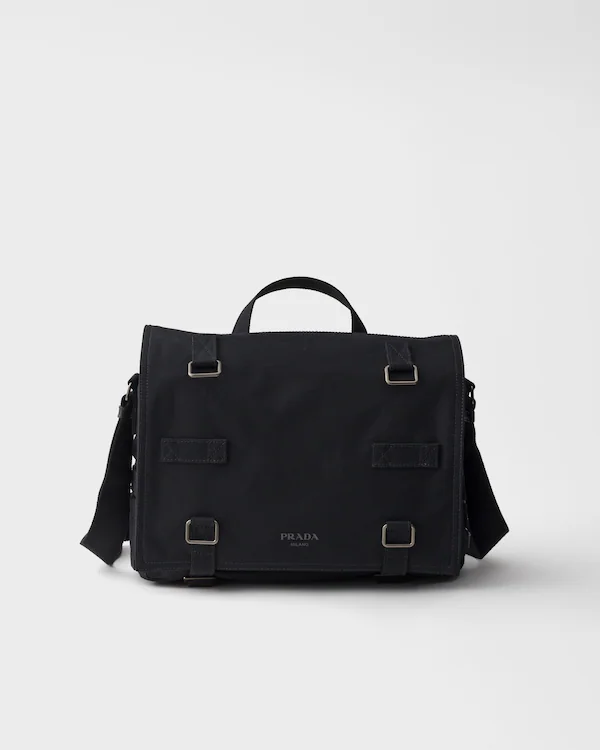Bolso bandolera de lona