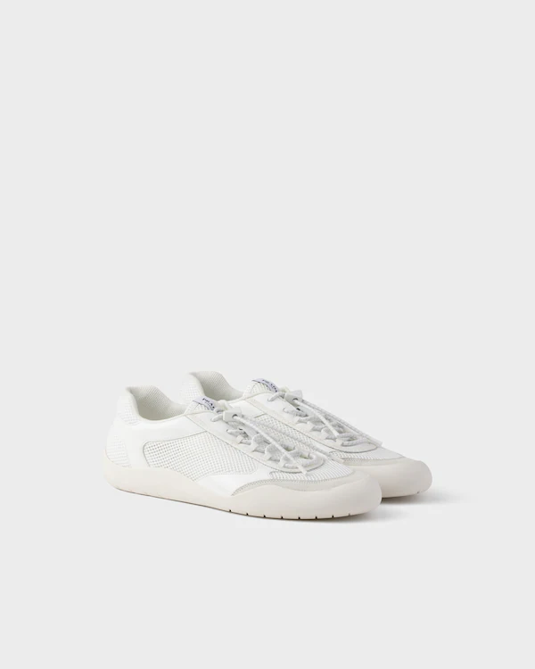 Zapatillas de cuero brillante y tejido de malla Speedrock