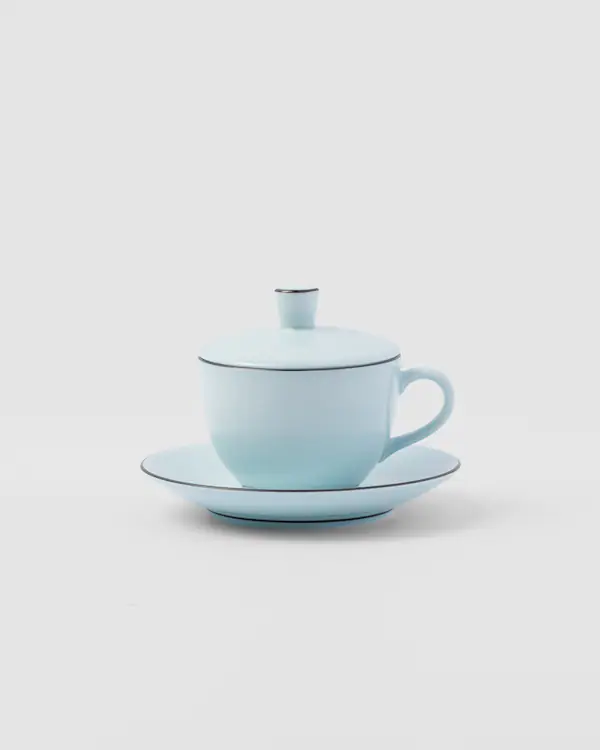 Taza de té de porcelana - Celadón