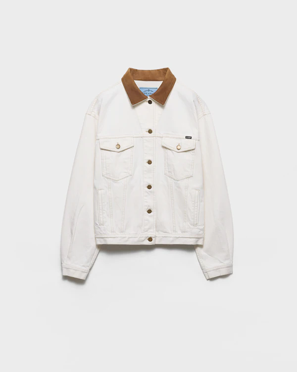 Chaqueta blousón de mezclilla vintage
