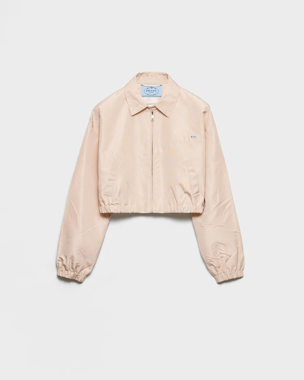 Chaqueta blousón faille