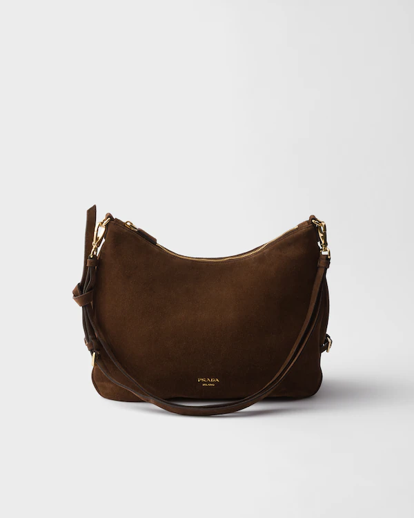 Bolso grande de ante Prada