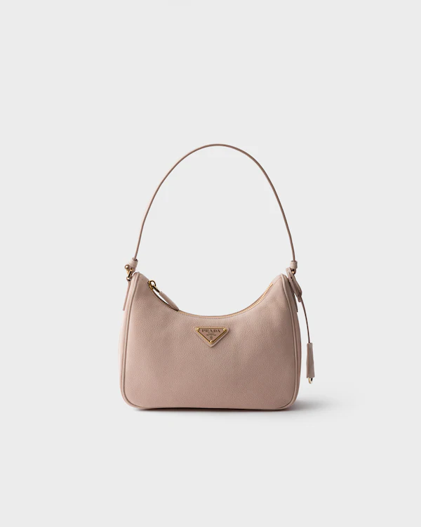 Bolso mini de cuero nubuck y Saffiano Prada Re-Edition 2005