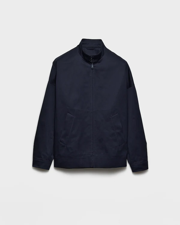 Chaqueta blousón de algodón
