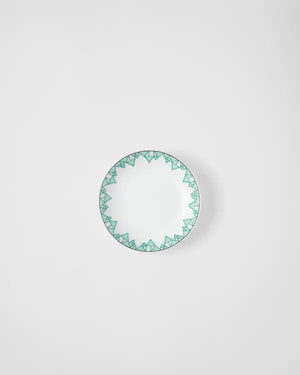 Juego de dos tazas de salsa de porcelana - Verde Viena