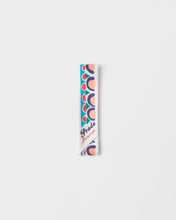 Pashmina fina de seda estampada