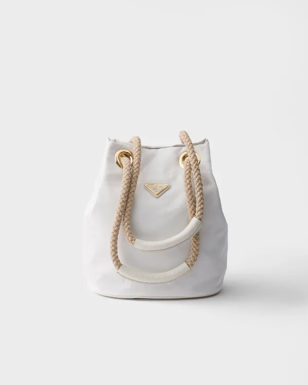 Bolso pequeño bucket Re-Nylon Prada Mariner
