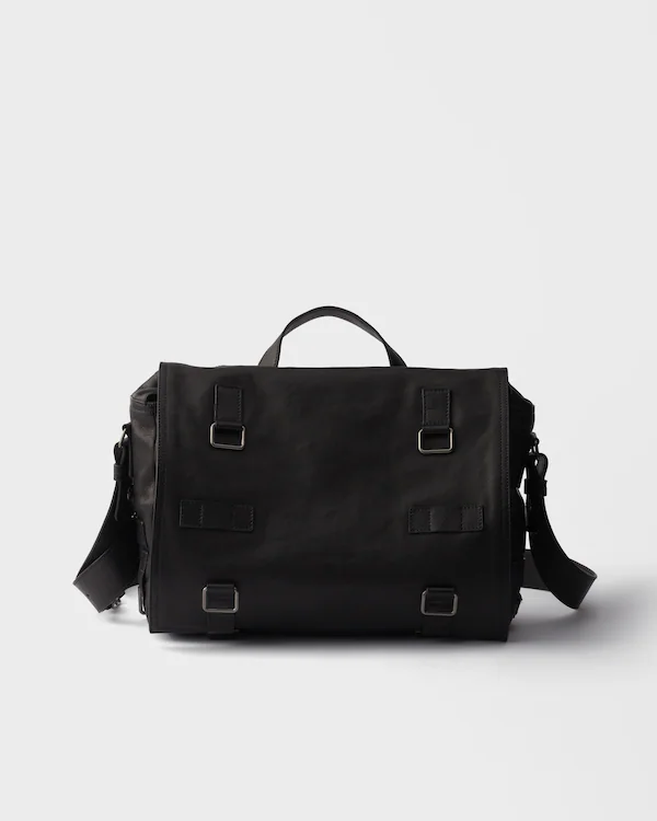 Bolso bandolera de cuero