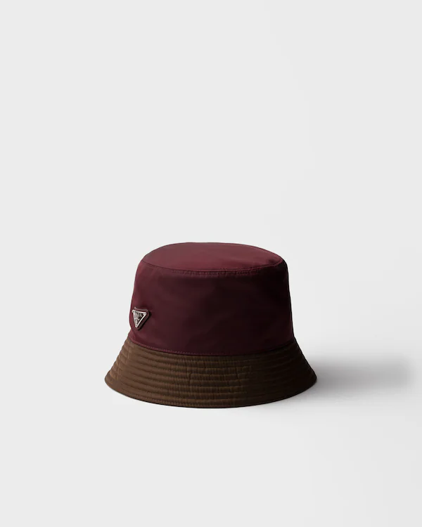 Sombrero de pico bicolor Re-Nylon