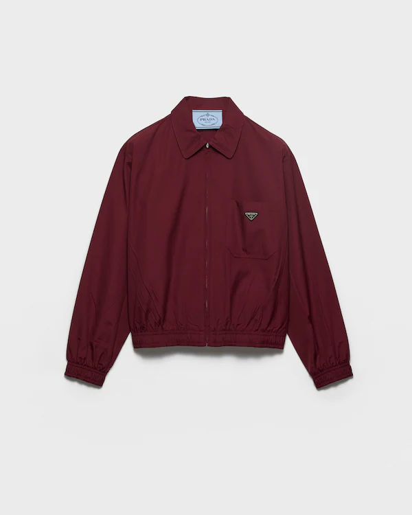 Chaqueta de popelín