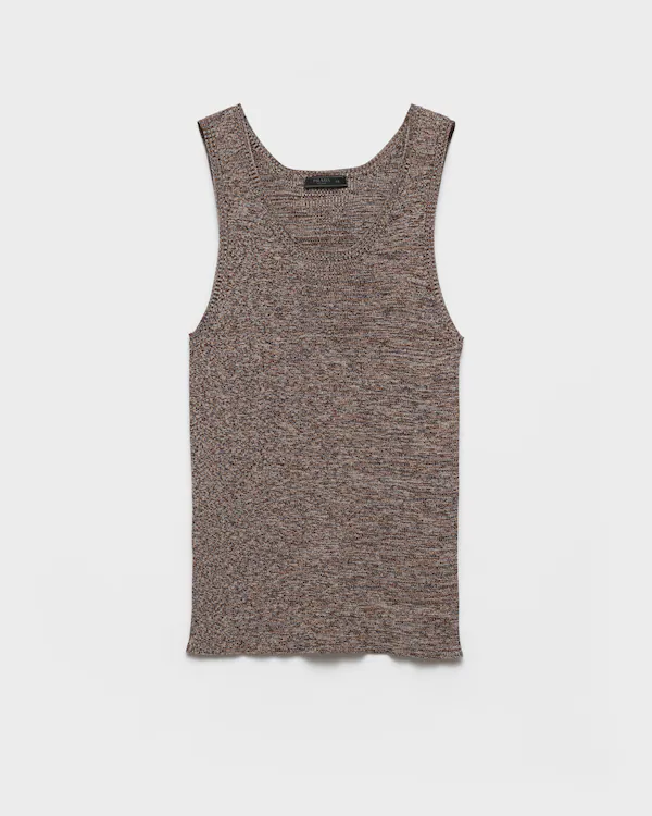 Camiseta de punto de algodón