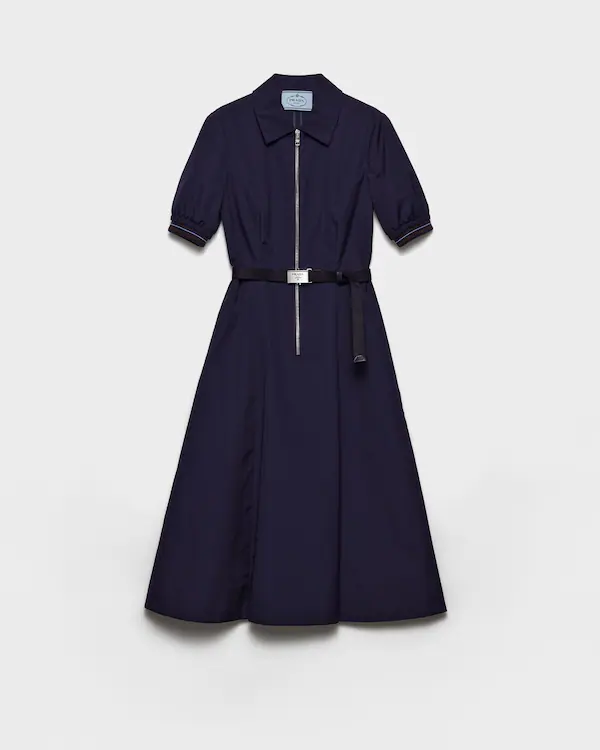 Vestido de popelín