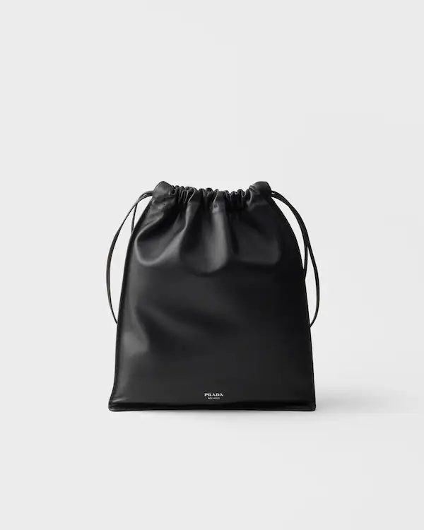 Bolsa de cuero napa Prada Wish