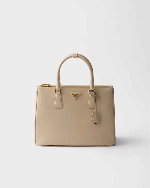 Bolso grande de cuero Saffiano Prada Galleria