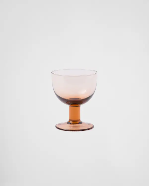 Juego de dos vasos de cristal para agua - Plinth