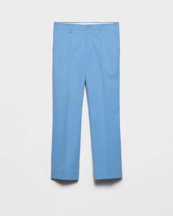 Pantalones de popelín