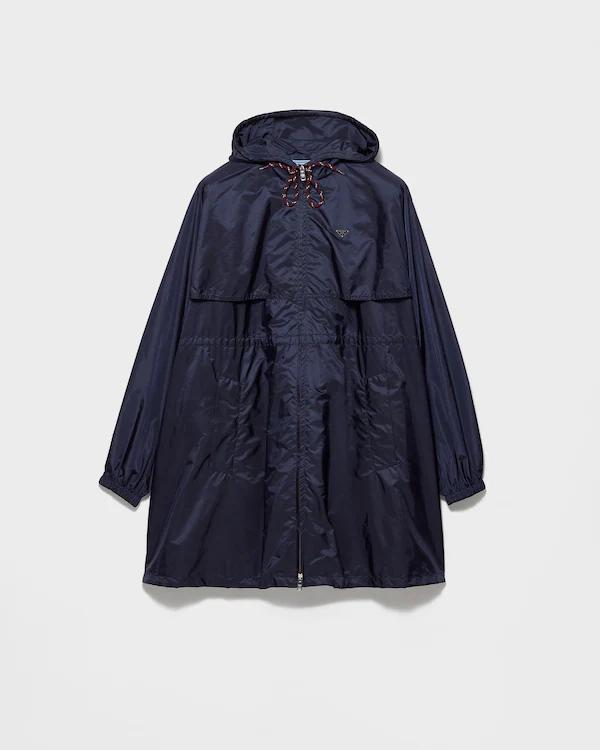 Chaqueta de lluvia con capucha de Re-Nylon ligero