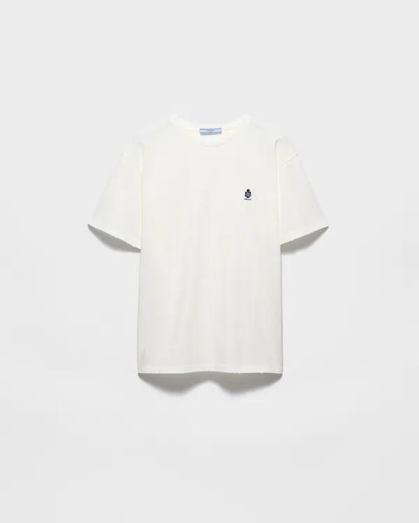 Camiseta de punto jersey teñido en prenda