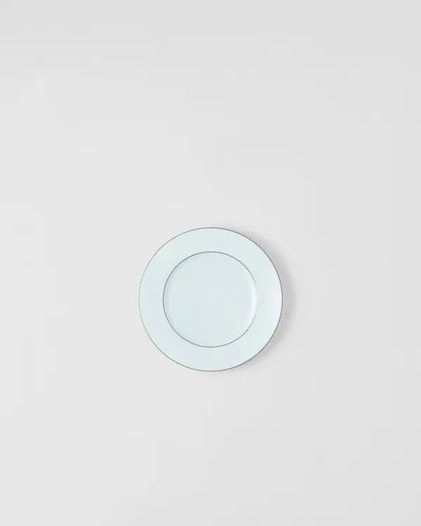 Juego de dos platos de postre de porcelana - Celadon